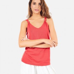 Rotes Tank-Top - Dixie