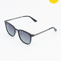 Schwarze Sonnenbrille mit Spiegeleffekt - Bauti