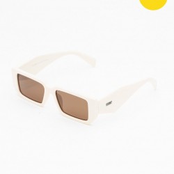 Retro-Sonnenbrille Weiß - Sofia