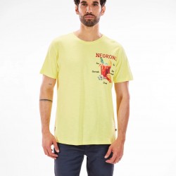 Herren T-Shirt aus Baumwolle mit kurzen Ärmeln - Laki