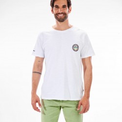 Herren T-Shirt mit kurzen Ärmeln aus Baumwolle - Liplus