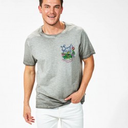 Kurzärmeliges Baumwoll-T-Shirt für Männer - Trepo - Koala Bay